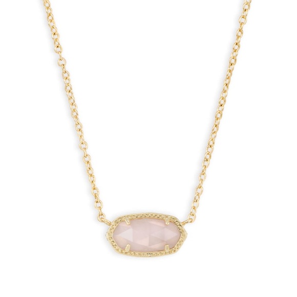 Kendra Scott Jewelry - Kendra Scott Elisa Necklace in Rose Quartz